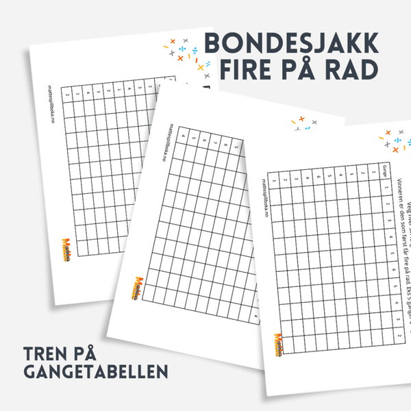 Bondesjakk | Multiplikasjon med spill