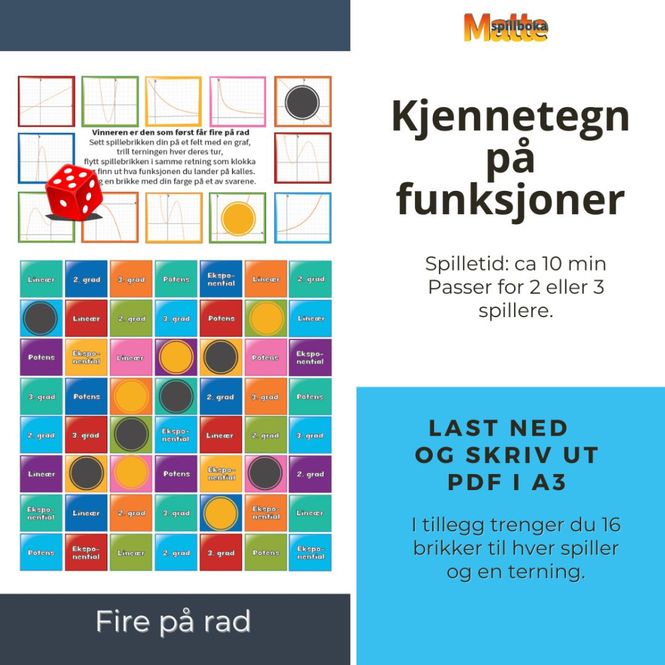 Hovedbilde Kjennetegn på funksjoner